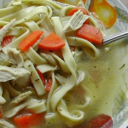 Rosemary Chicken Noodle Soup