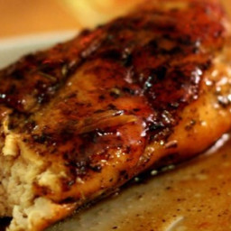 Rosemary Chicken with Orange-Maple Glaze Recipe