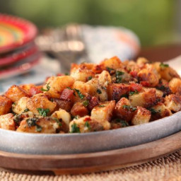 Rosemary Home Fries with Pancetta, Parmesan and Parsley