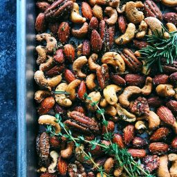 Rosemary Thyme Spiced Nuts
