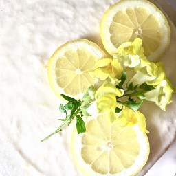 Royally Delicious Lemon Elderflower Cake