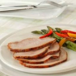 Rubbed and Grilled Pork Loin