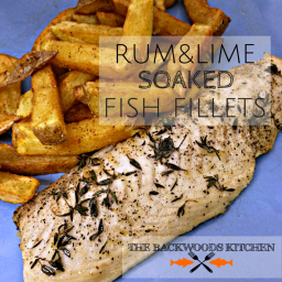 Rum and Lime Soaked Fish Fillets