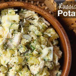 Russian Probiotic Potato Salad