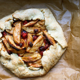 Rustic Apple-Cranberry Pie Recipe