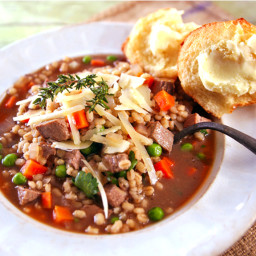 Rustic Beef and Barley Soup