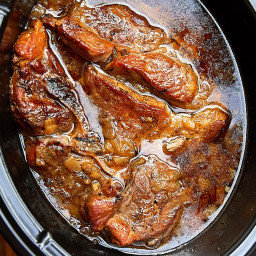 Rustic Slow Cooker Country-Style Pork Ribs Recipe