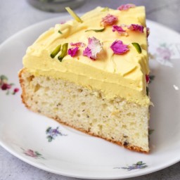 Saffron Cream Cake