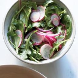 Salad with Radish and Onion