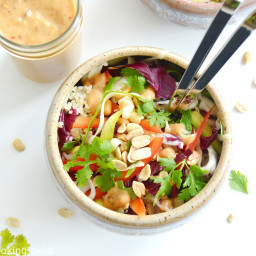 Salade Thai vegan au quinoa