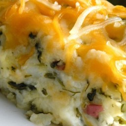 Sally's Spinach Mashed Potatoes
