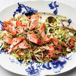 Salmon and Fennel Dinner Salad