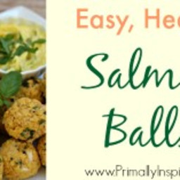 Salmon Balls Recipe (Grain Free, Paleo)