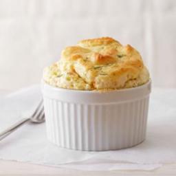 Salmon, Cream Cheese and Dill Soufflé