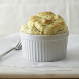Salmon, Cream Cheese and Dill Souffle