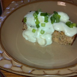 Salmon Loaf with Egg Sauce