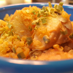 Salmon Pad Thai Quinoa Bowl