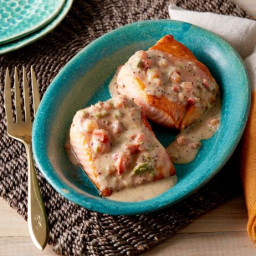 Salmon with Coconut Sauce