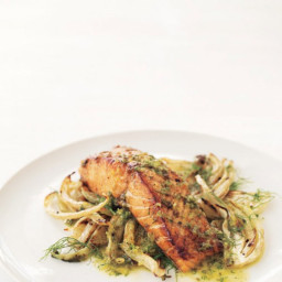 Salmon with Fennel and Pernod
