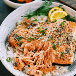 Salmon with Miso Butter (20 Minutes)