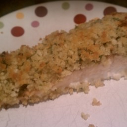 Salmon with Salsa Verde and Panko Crumbs