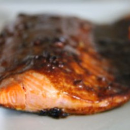 Salmon with Teriyaki BBQ Glaze