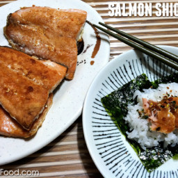 Salmon Shioyaki (Salted Grilled Salmon)