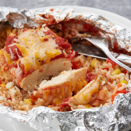 Salsa Chicken Foil Packs