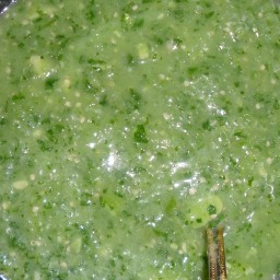 Salsa Verde con Aguacate