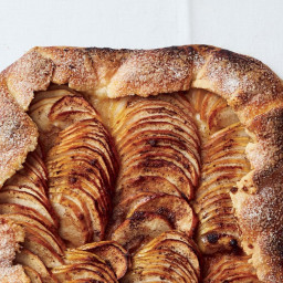 Salted-Butter Apple Galette with Maple Whipped Cream
