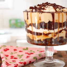 Salted Caramel and Brownie Trifle Recipe