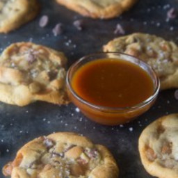 Salted Caramel and Chocolate Cookies