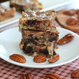 Salted Caramel Pecan Blondies – Low Carb and Gluten-Free