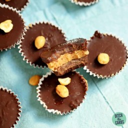 Salted Keto Peanut Butter Cups (Sugar-Free) – Ditch The Carbs