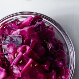 Salted Red Cabbage