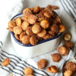 Salty Churro Toffee Snack Mix