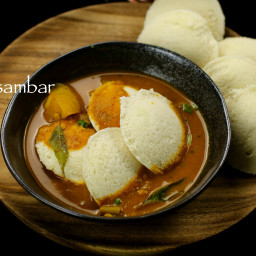 sambar for idli recipe | hotel style idli sambar recipe