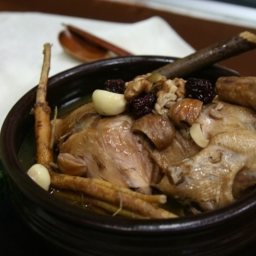Samgyetang (Baby Chicken and Ginseng Soup)