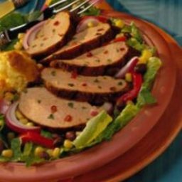 Santa Fe Salad with Grilled Pork Tenderloin