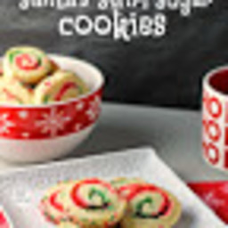 Santa's Swirl Cookies