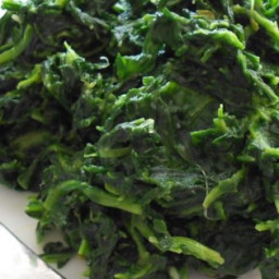 Sarah's Spinach Side Dish Recipe