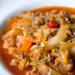 Sarma {Cabbage Roll} Soup