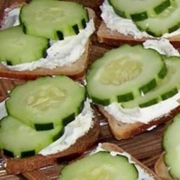 Sassy Cucumber Appetizers Recipe