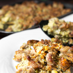 Sausage and Cheddar Stuffing