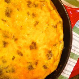 Sausage and Cheese Frittata