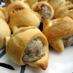 Sausage and Cream Cheese Crescents