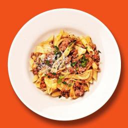 Sausage and fennel pasta