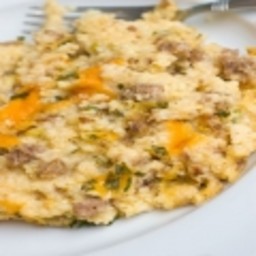 Sausage and Grits Breakfast casserole