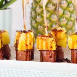 Sausage and Pineapple Appetizer Kabobs