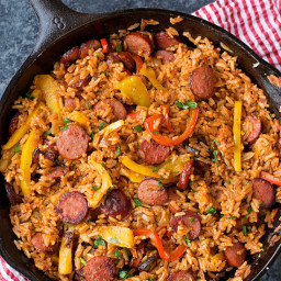 Sausage and Rice Skillet